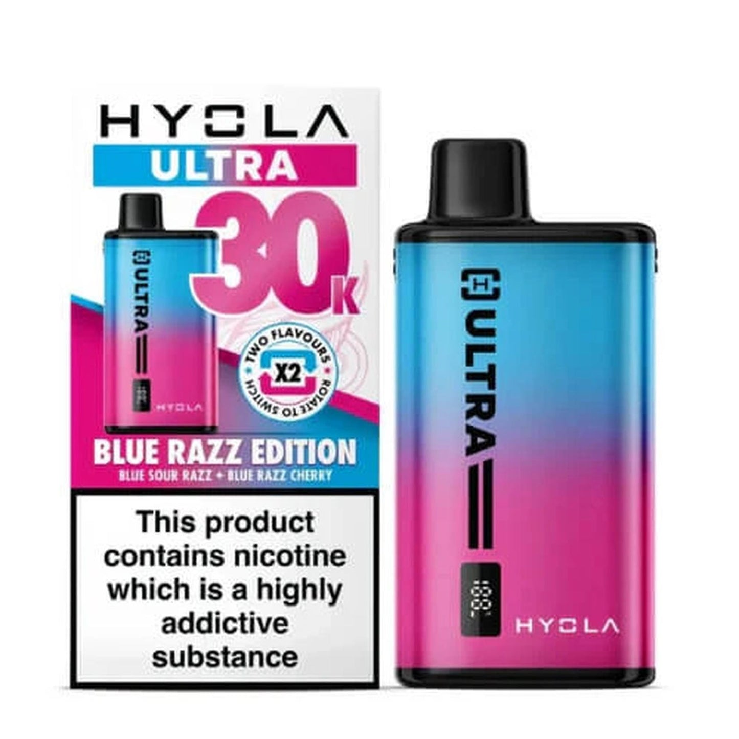 Hyola Ultra 30k Prefilled Pod Vape Kit - Box of 5