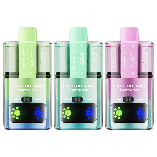 Crystal Pro Switch 30K Puff Prefilled Vape Kit
