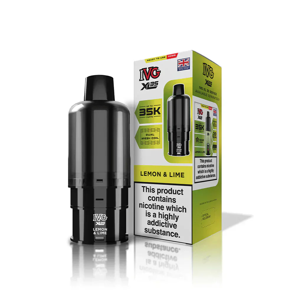 IVG XL 35K Prefilled Replacement Pods - Box of 5