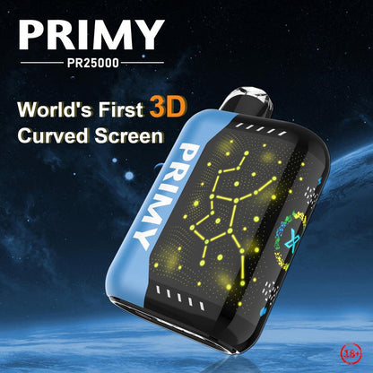 Primy PR25000 Puffs Prefilled Vape Pod Kit - Box of 5