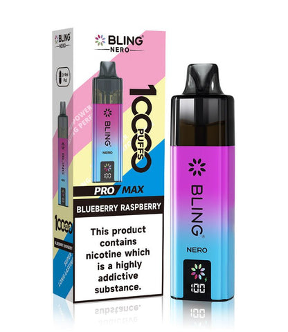 Crystal Bling Nero 10k Vape Kit Box of 5 - option1