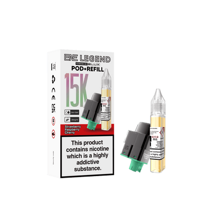 Elux ENE Legend 15k Replacement Pods Pack of 5 - Wholesale Price !