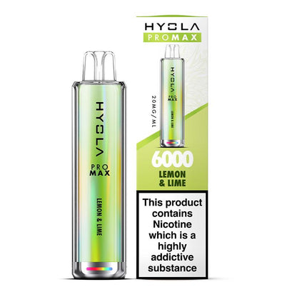 Hyola Pro Max 6000 Puffs Prefilled Vape Pod Kit - Box of 10
