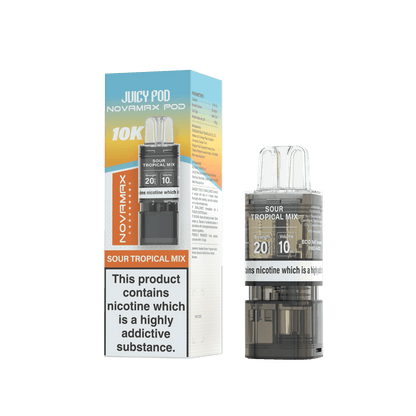 Juicy Pod Novamax 10K Replacement Pods - Pack of 10