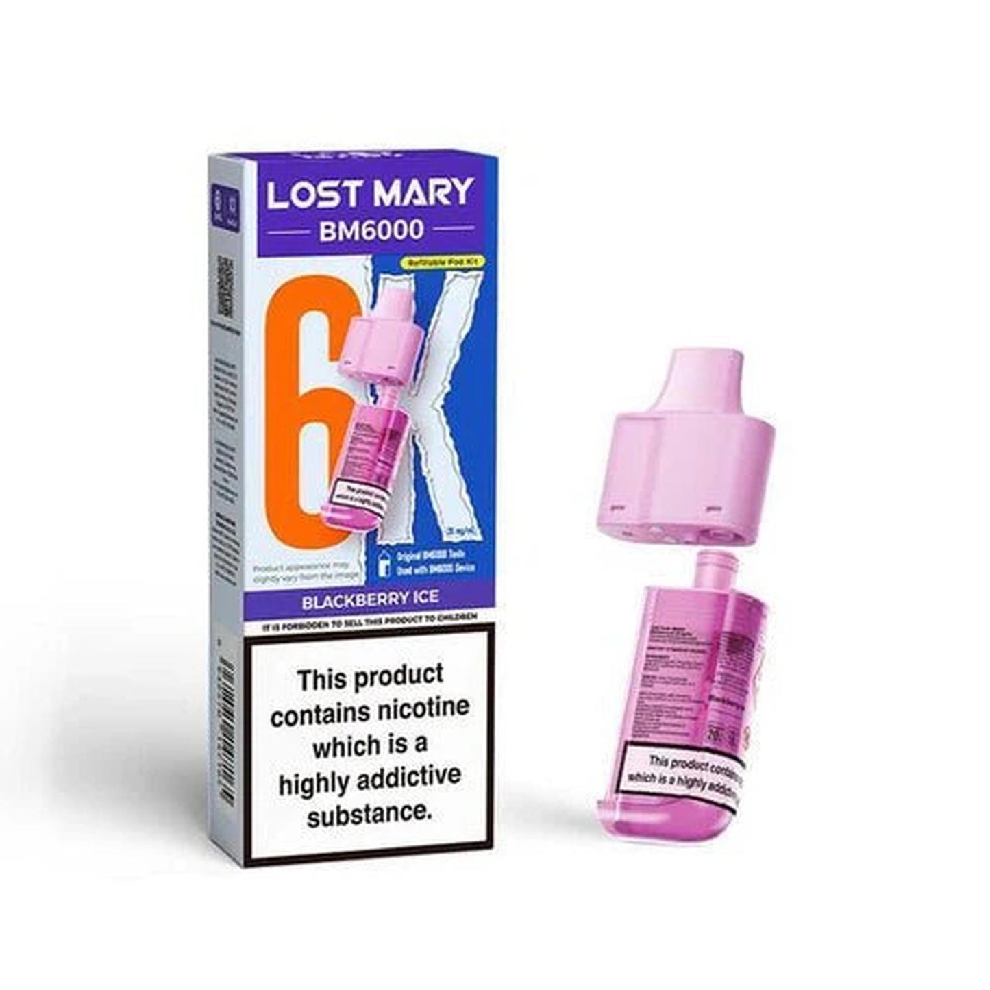 Lost Mary BM6000 Prefilled Pods Pack of 5