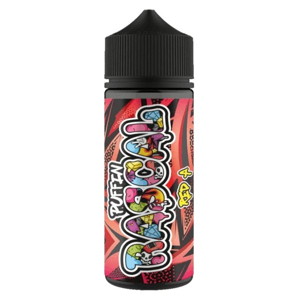 Puffin Rascal 50vg/50vg 100ml Shortfill-Red A-vapeukwholesale