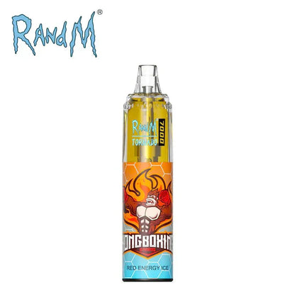 RandM Tornado 7000 Puff Disposable Vape - Box of 10 - Flavour