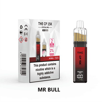 The Crystal Pro CP 15k Prefilled Pod Vape Kit - Box of 5