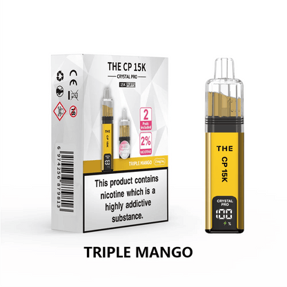 The Crystal Pro CP 15k Prefilled Pod Vape Kit - Box of 5