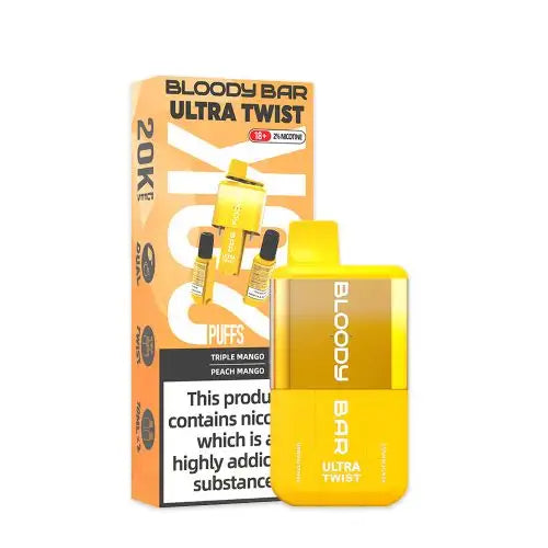 Bloody Bar Ultra Twist 20000 Puffs - Flavour