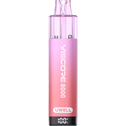 Uwell Viscore 8000 Prefilled Pod Kit Pack of 5, Watermelon Starwberry Flavour